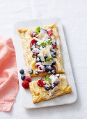 Lemon Curd & Mixed Berry Tart