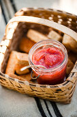 Fresh strawberry jam