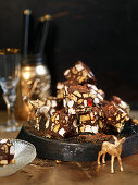 Christmas candy: Rocky road cake