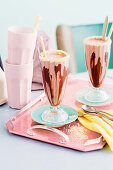 Coconut rough milkshakes