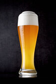 16 Ounce Pilsner Glass of Belgian Style Wheat Beer