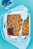 Apple and Berry Crumble for Kids