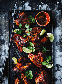 Chipotle chicken wings