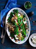 Wholemeal Spaghetto with Broccolini and Garlic Crumbs