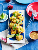 Vietnamese Prawn cakes with dipping sauce