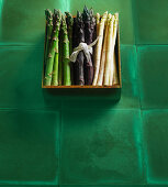 Three kinds of asparagus