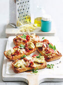 Mozzarella Antipasto Melts