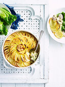 Snapper Pie with potatoes