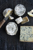Various blue cheeses