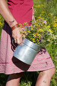 Hand-picked wildflower bouquet