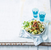 Potato salad with herbs