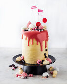 Crazy drip cake