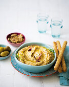 Smoky cannellini bean dip