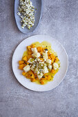 Gnocchi with Hokkaido pumpkin and feta cheese