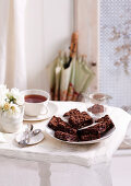 Traditional chocolate brownies