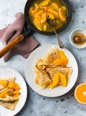 Crepe suzette