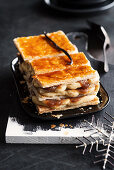 Millefeuille brûlée mit Maronencreme