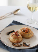Vol-au-vents with scallops