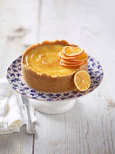 Cheesecake mit Orangenmarmelade