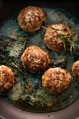Meatballs with rosemary