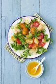Frühkartoffel-Fenchel-Salat mit Radieschen