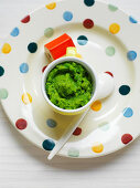 Pea Mash for babies (6-9 Months)