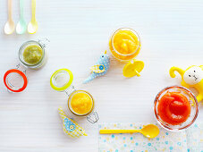 Fruit Purees for babies (6-9 Months)
