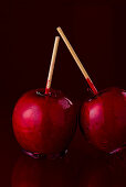 Two toffee apples