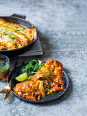Tequila and lime steak enchiladas