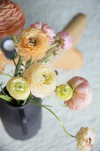 A bouquet of flowers with buttercups