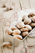 Lebkuchen mit Zuckerguss