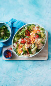 Warm Vietnamese coconut rice salad