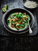 Green Thai tofu curry