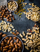 Selection of nuts