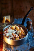 Beef ragu with pasta shells