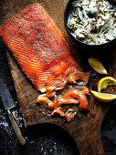 Gravlax with fennel remoulade