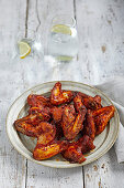 BBQ chicken wings