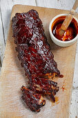 Spareribs mit Barbecuesauce