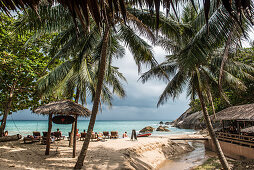 The beach on the island of Koh Phangan, Thailand