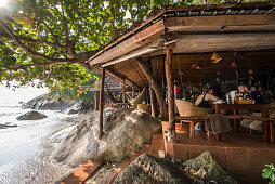 A restaurant by the sea, Koh Phangan, Thailand