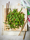 Szechuan green beans