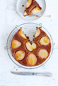 Pear ginger cake