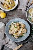Parsnip Gnocchi with Nutmeg and Thyme Butter