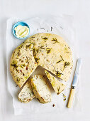 Garlic and Rosemary Cob Loaf (gluten-free)