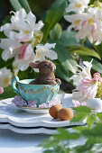 Little Easter bunny in cup