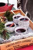 Winterfeast, mulled wine, spicy nuts