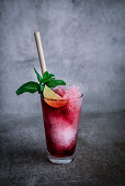 Grenadine and Tonic Water Mocktail