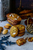 Oldbread Cookies (Altbrot-Kekse) mit Mandeln zu Weihnachten