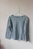 Old striped shirt ready for creative upcycling