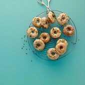 Pistachio donuts